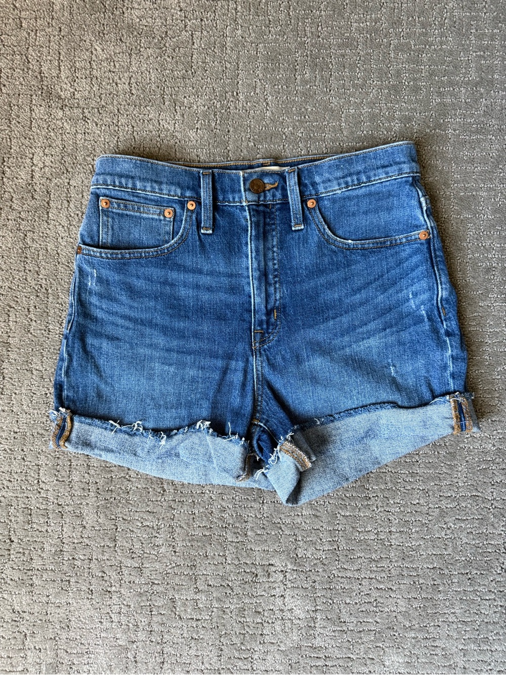 EUC Madewell High Rise Denim Shorts, Size 27